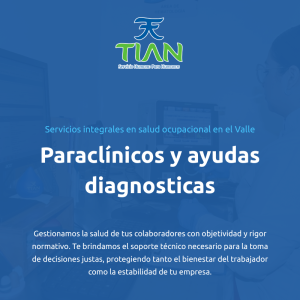 Paraclínicos y Ayudas Diagnosticas